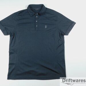 GALVIN GREEN Mens XL Black Polo Shirt Sonoma Golf Club